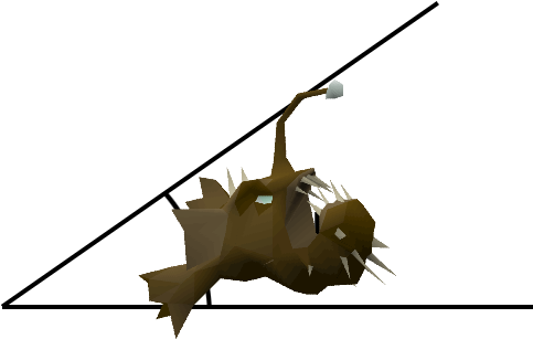 A Cute Anglerfish - Illustration (512x375)