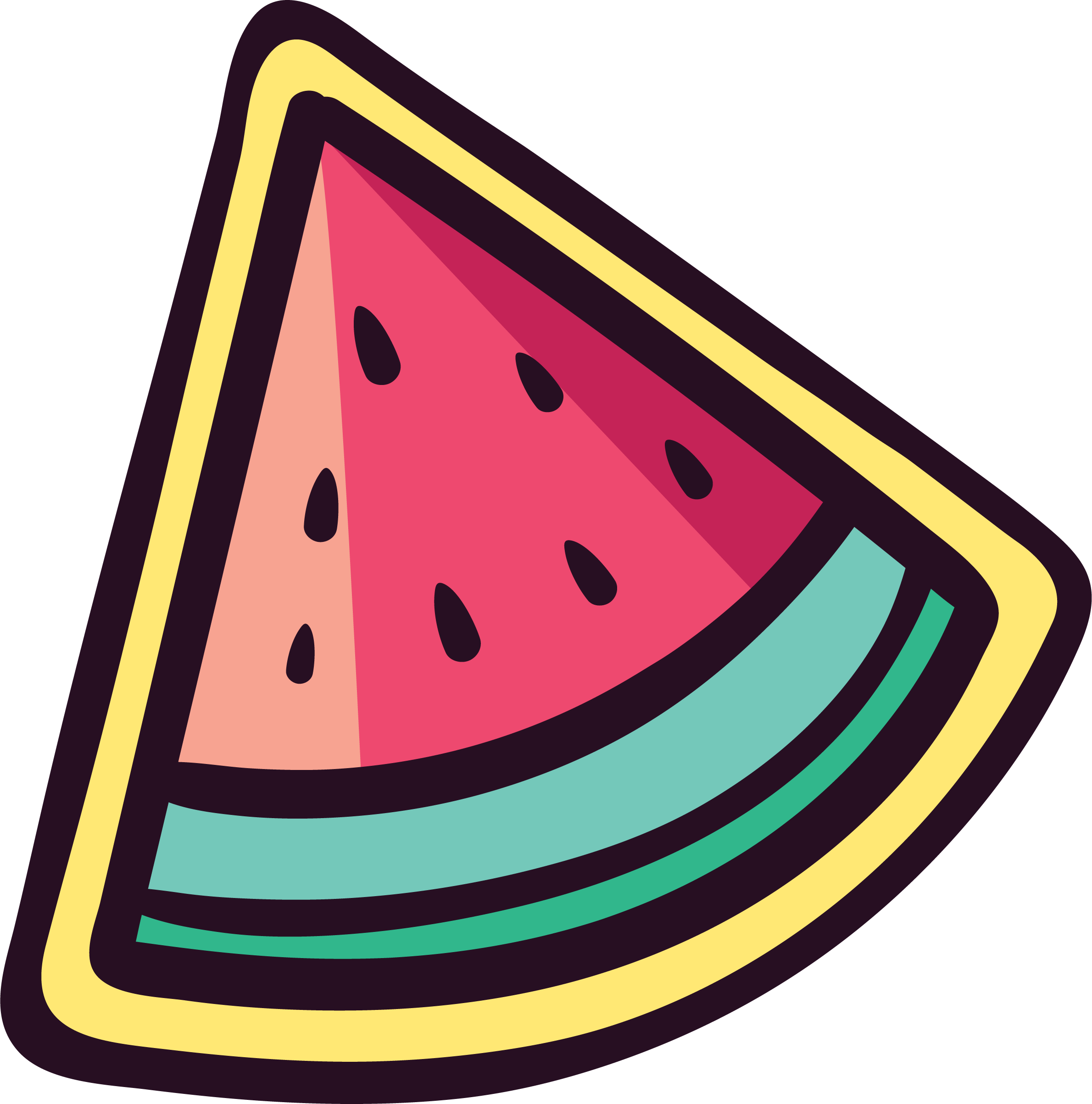 Sticker Clip Art - Cute Cartoon Watermelon Png - (2380x2406) Png Clipart Download Sticker Clip Art - Cute Cartoon Watermelon Png - (2380x2406) Png Clipart Download