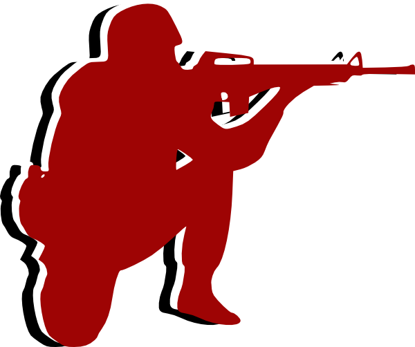 Hpaim Logo Clip Art - Cross Stitch Patterns Guns (600x502)