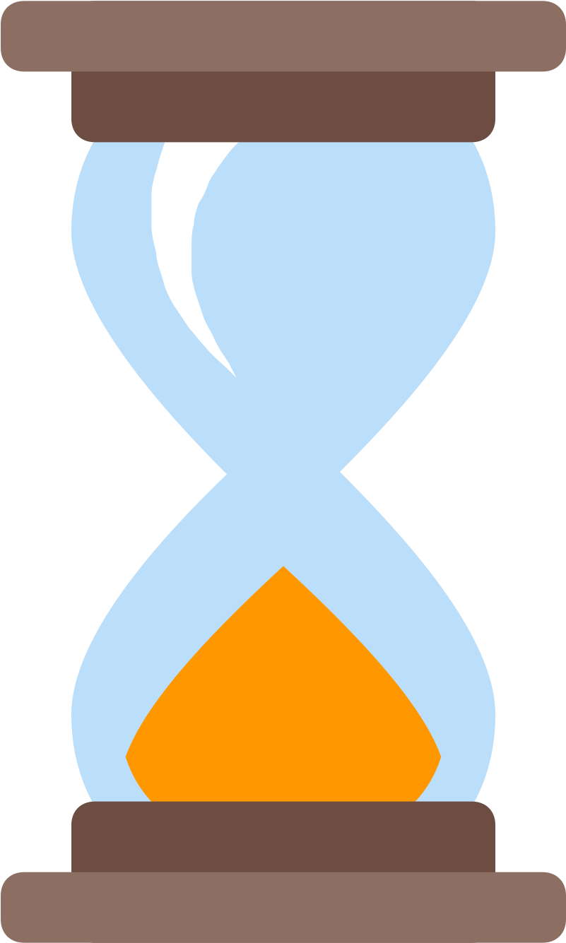 Clipart Sand Timer - Hourglass White Color Icon Png (1600x1600)