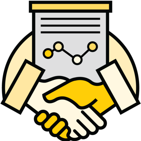 Crystal Stockdale Pomerantz Career Center - Shake Hand Icon (480x480)