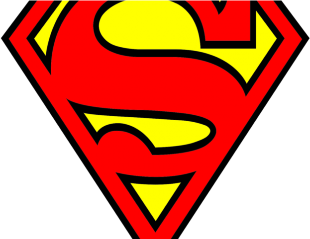 Superman Logo Clipart Number - Superman Logo Clipart (640x480)