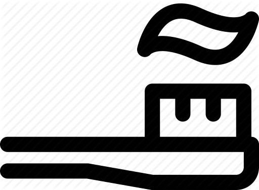 Beauty Brushing Hygiene Mouth Toothbrush Icon - Beauty Brushing Hygiene Mouth Toothbrush Icon (512x376)