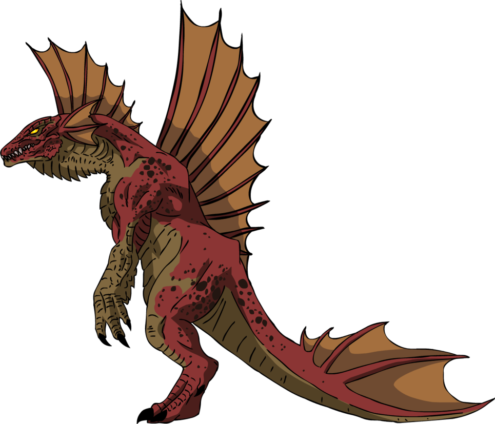 Drawings Titanosaurus Godzilla - Titanosaurus Godzilla (965x827)