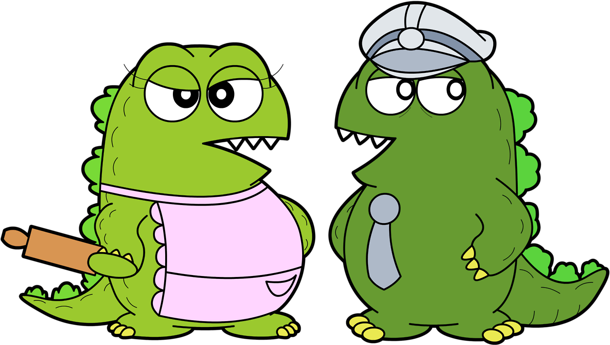 I Decided To Draw Godzilla's Parents From That One - Godzilla's Parents (1280x723)
