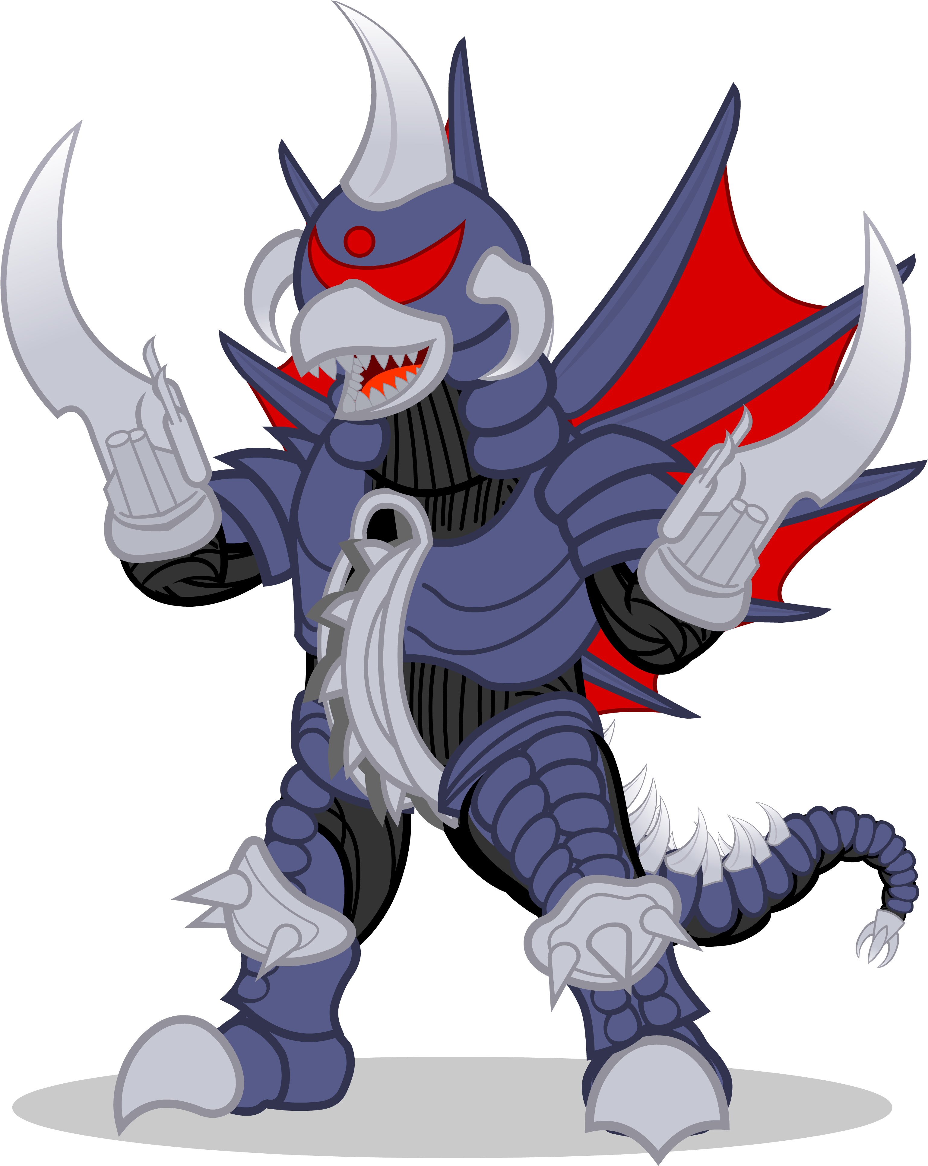 Gigan From Godzilla By Mrflabbergasted On - Gigan (3660x3870)