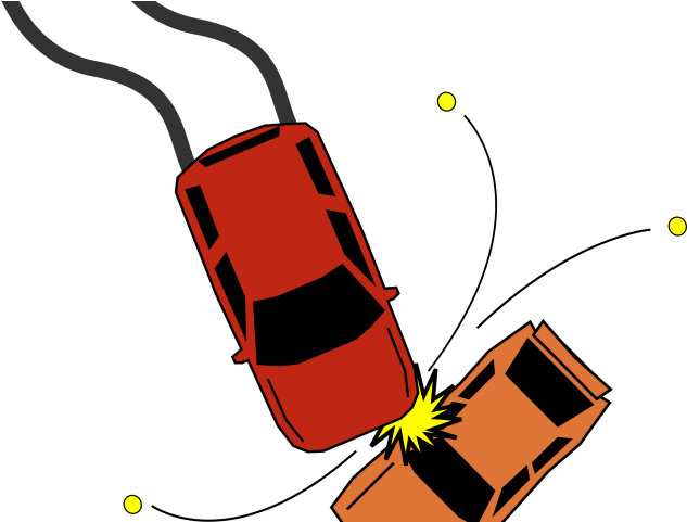 Clipart Transparent Download Accident Clipart Irresponsible - Car Crash Clip Art (640x480)