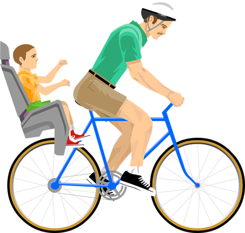 Irresponsible Dad - Happy Wheels Bike Dad (505x480)