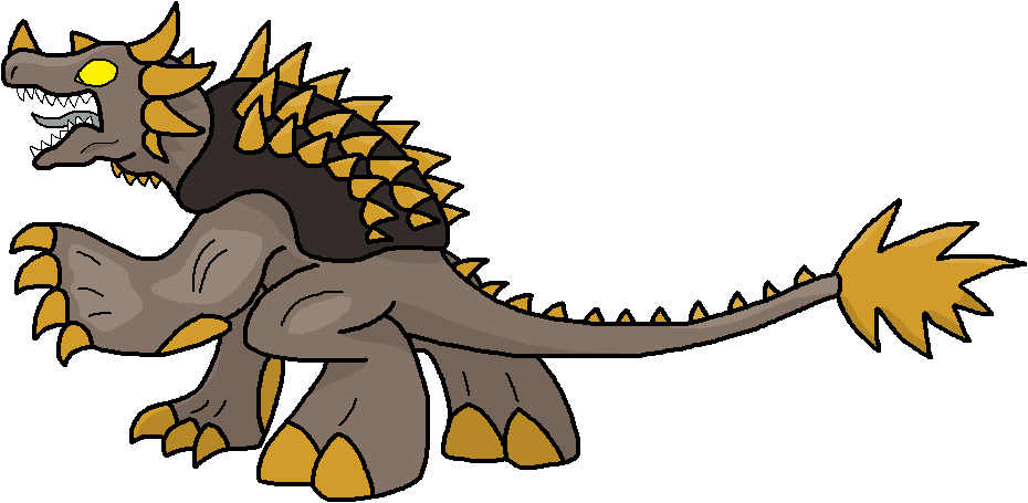 Anguirus Swam Back Into The Ocean And Made His Way - Anguirus Swam Back Into The Ocean And Made His Way (930x455)