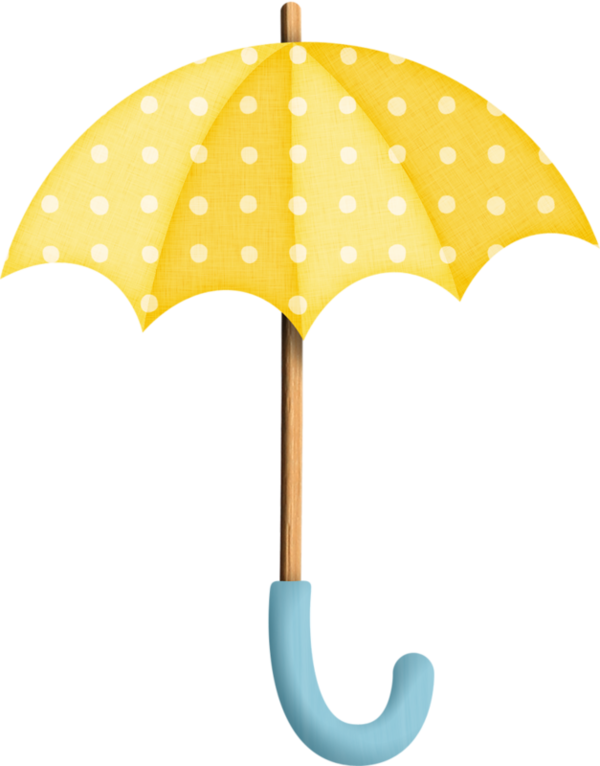Clip Art, Rain, Illustrations, Pictures - Umbrella (600x766)