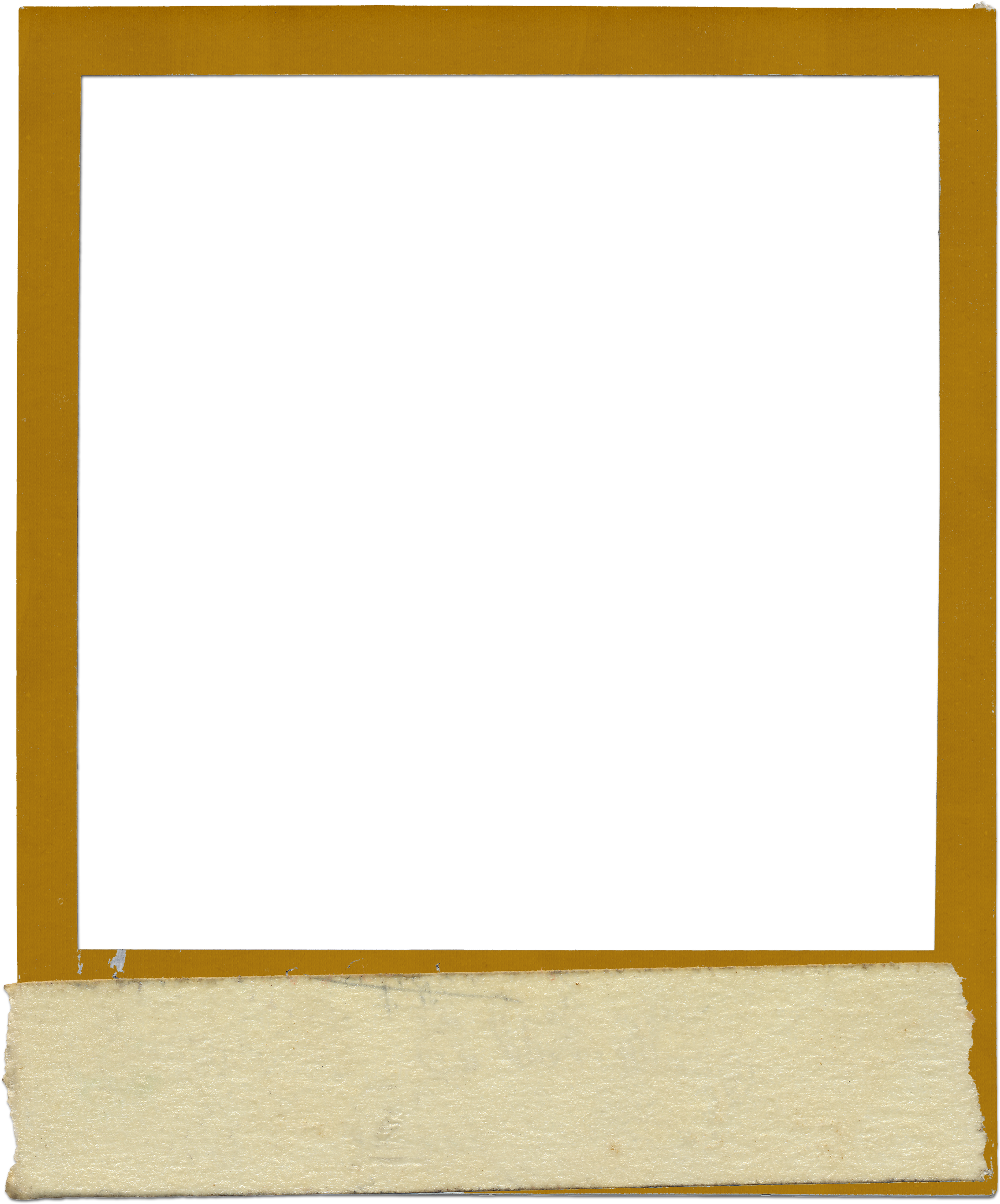 Vintage Polaroid Frame Png - Old Polaroid Frame Transparent (2400x2803)