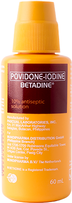 Medicine Clipart Betadine - Betadine For Pimples (360x416)