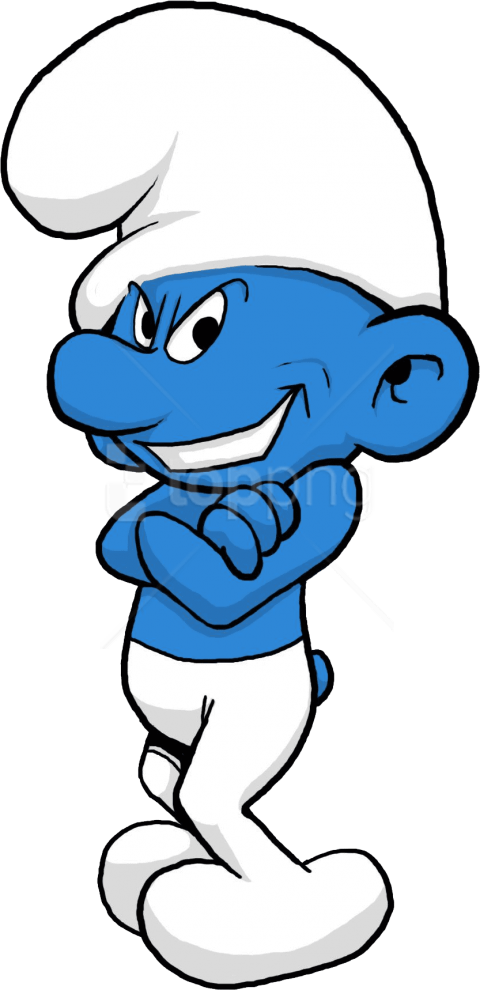 Free Png Download Smile Smurf Clipart Png Photo Png - Smurfs (480x990)