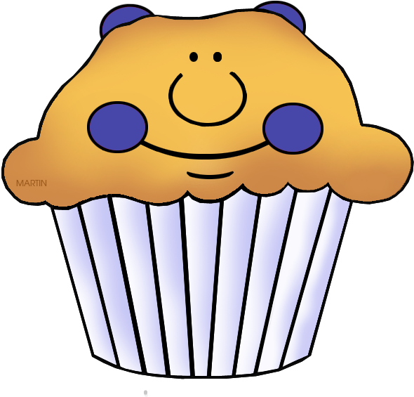 Blueberry Muffin - Transparent Background Muffin Clipart (648x592)