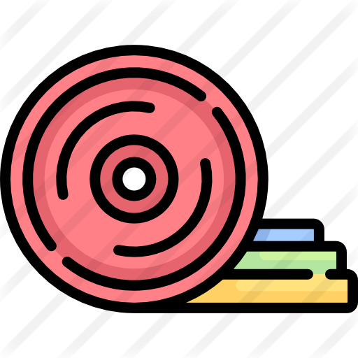 Weight Plates Free Icon - Circle (512x512)