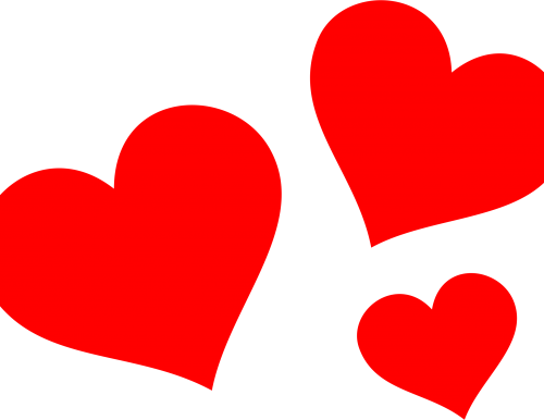 Hearts - Heart Png (500x386)