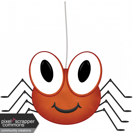 Witch's Brew Spider Graphic By Dawn Prater - Smiley (456x456)