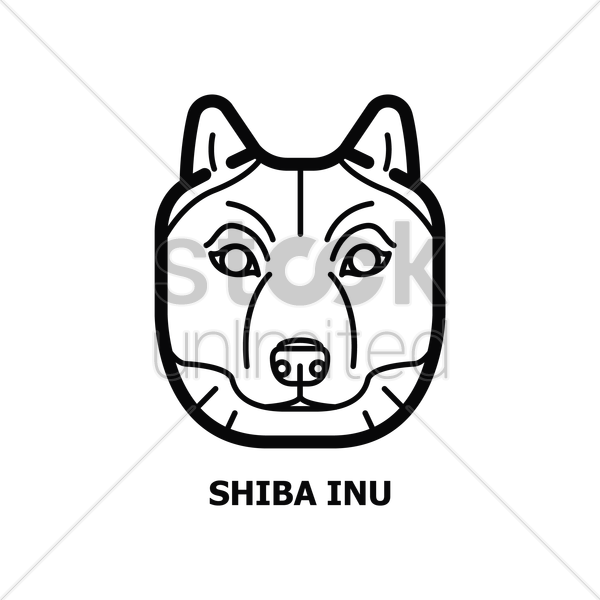 Alaskan Malamute Clipart Alaskan Malamute Shiba Inu - Shiba Inu (600x600)