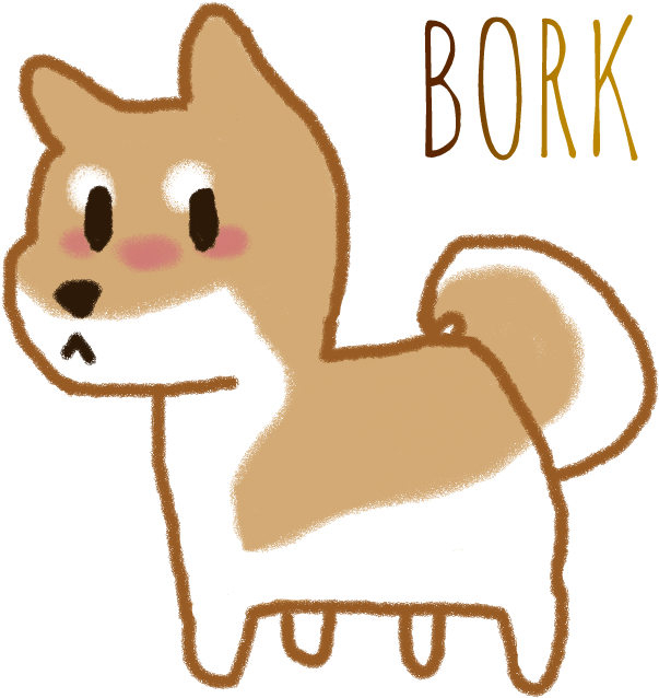 Shiba Inu By Galactickittymew - Cartoon (671x714)