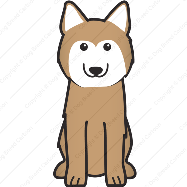 Clipart Dogs Husky - Cartoon Border Terrier (600x600)