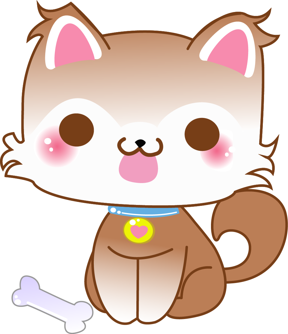 Inu Love By Luzhikaru - Gif De Perrito Kawaii (961x1113)