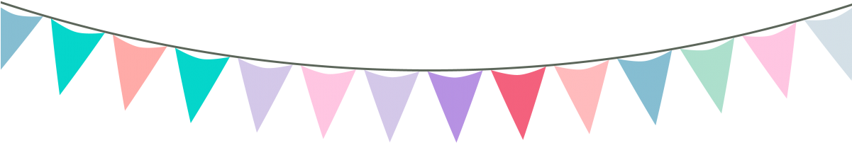 Cake Smash Photoshoot - 彩色 掛 旗 (1200x512)