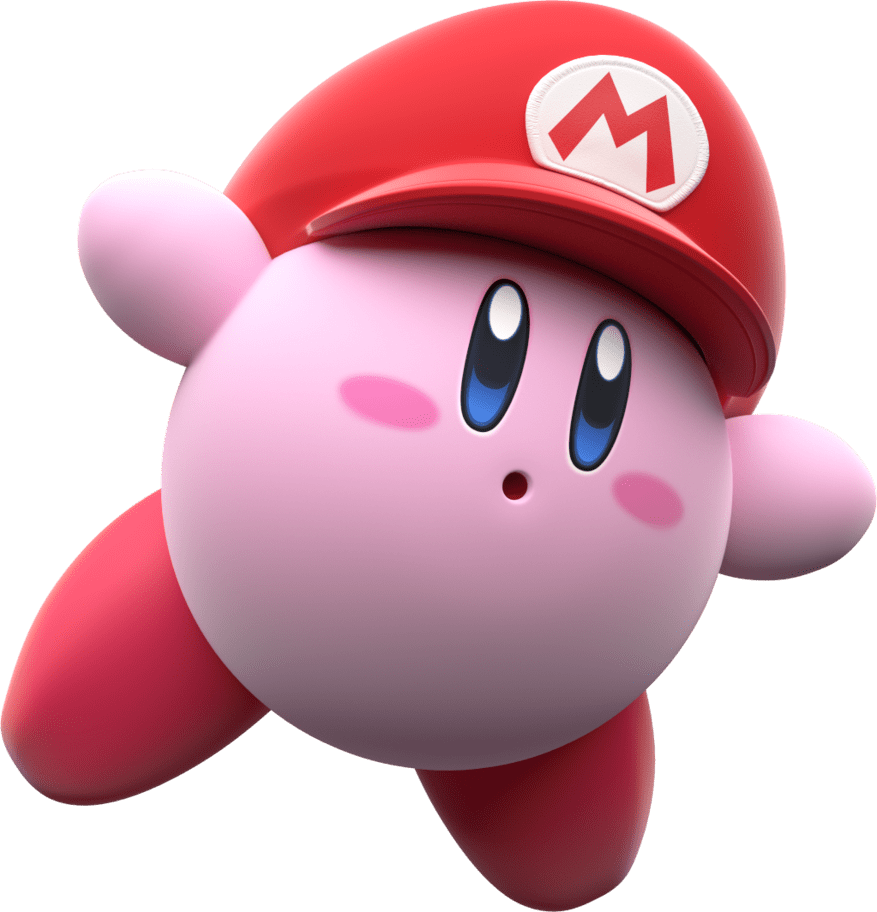 Kirby Clip Art - Kirby Super Smash Bros Mario (877x912)
