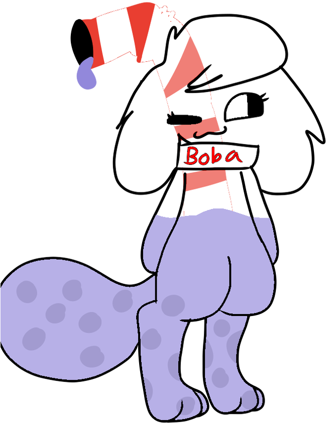 Boo Berry Boba *bid* By Toasti-doodles - Cartoon (900x863)