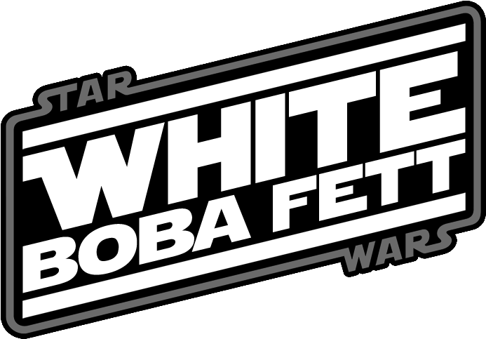 White Boba Fett - Boba Fett Transparent Logo (700x600)