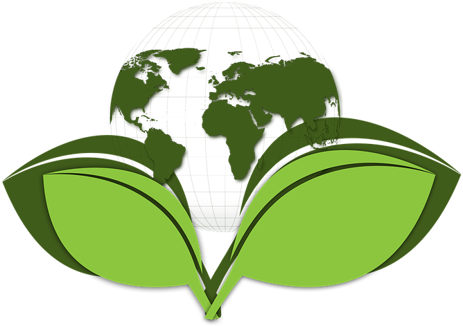 Earth Globe Birth New Arise - Eco Friendly Logo Png (960x640)