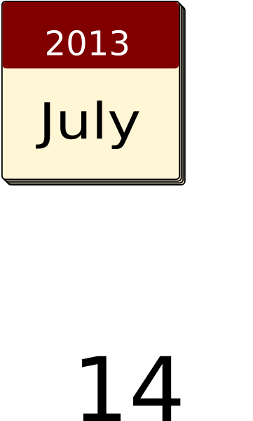 Svg Freeuse Stock Clip Art At Clker Com Vector Online - 7th April Calendar Free (426x598)