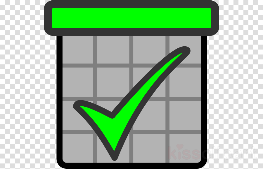 Calendar Check Clipart Computer Icons Clip Art - Bear Icon Transparent Background (900x580)