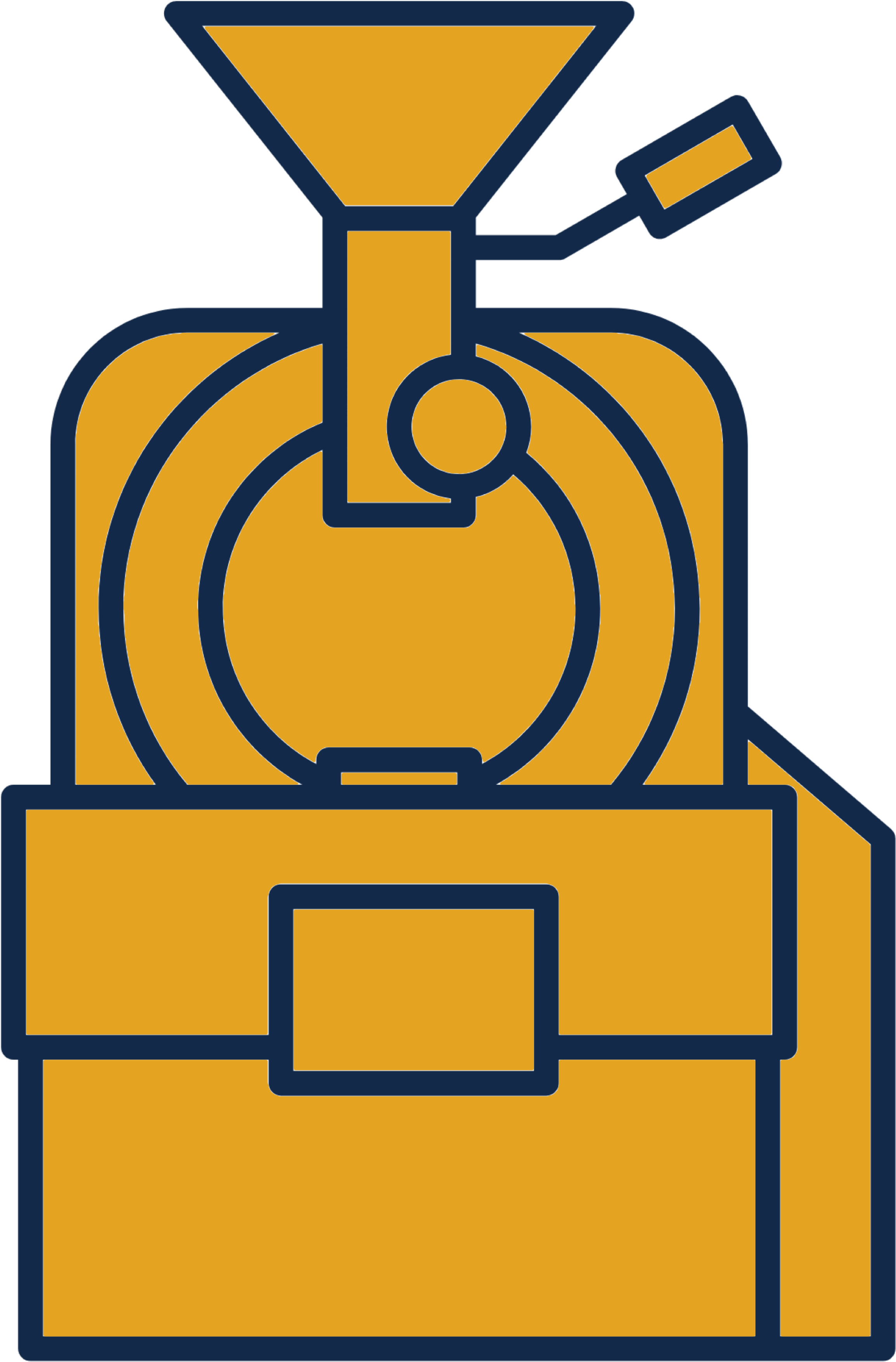 We Believe That Business Has The Power To Change Lives - School Building Doodle (3600x3600)