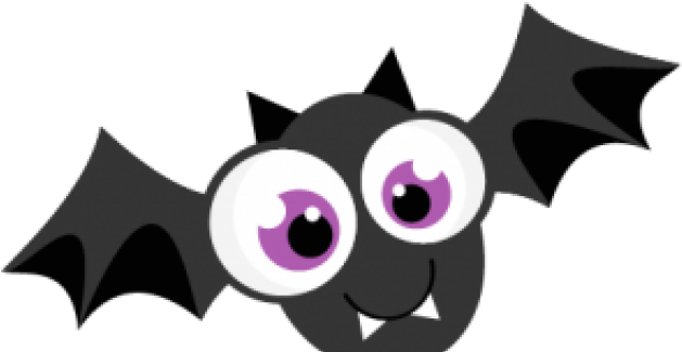 Bat Clipart File - Halloween Bat Cute Png (640x480)
