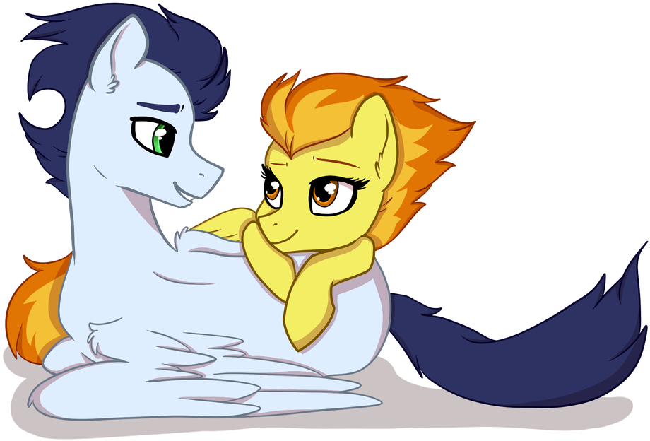 When Spitfire Fall In Love By Juli-leysson - Cartoon (976x819)