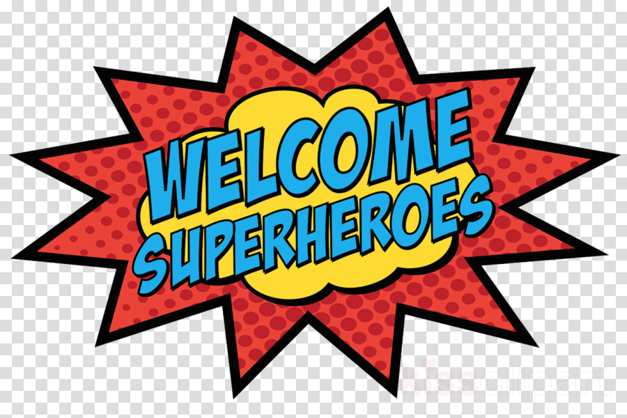 Superhero Signs Clipart Superhero Drawing Clip Art - Super Hero Call Outs (900x600)