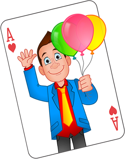 I Was Exhausted Of Twisting Balloons After Finishing - Cartoon (425x540)