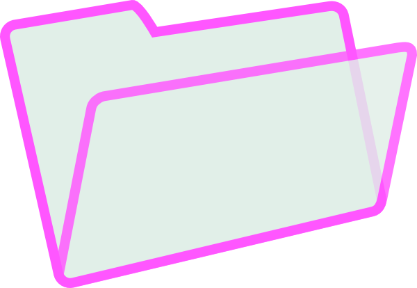 How To Set Use Empty Pink Folde Icon Svg Vector - How To Set Use Empty Pink Folde Icon Svg Vector (600x414)