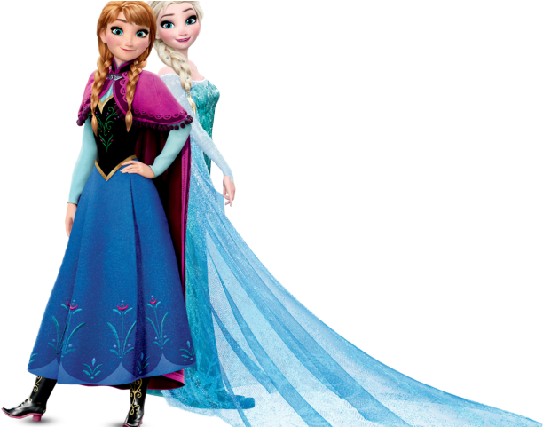 Frozen Clipart Elsa Anna 19 400 X 400 Free Clip Art - Frozen Elsa And Anna No Background (640x480)