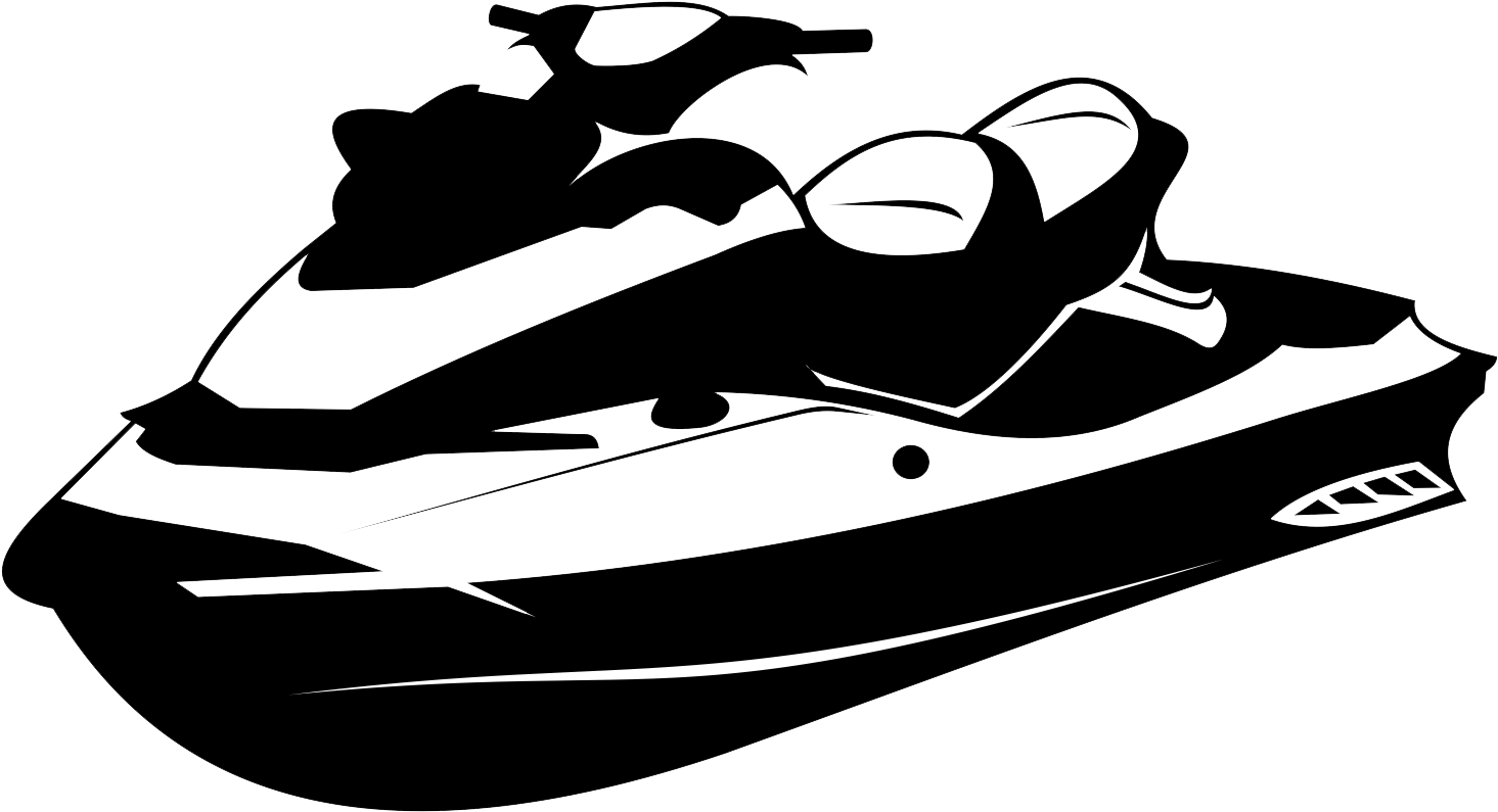 Jet Ski Vector - Jet Ski Transparent Background (1500x891)
