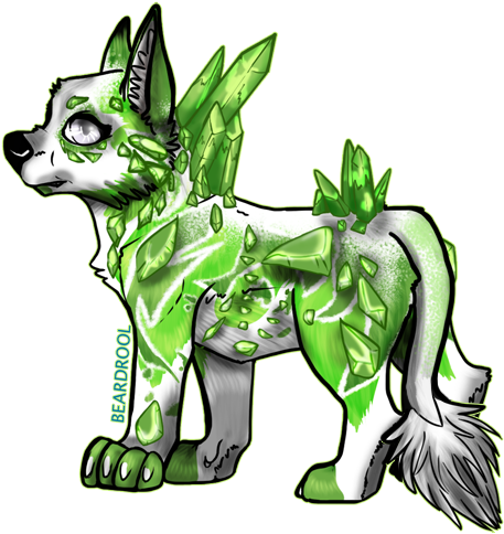 Kirudon Geode 2 By Bear Drool - Cartoon (467x483)