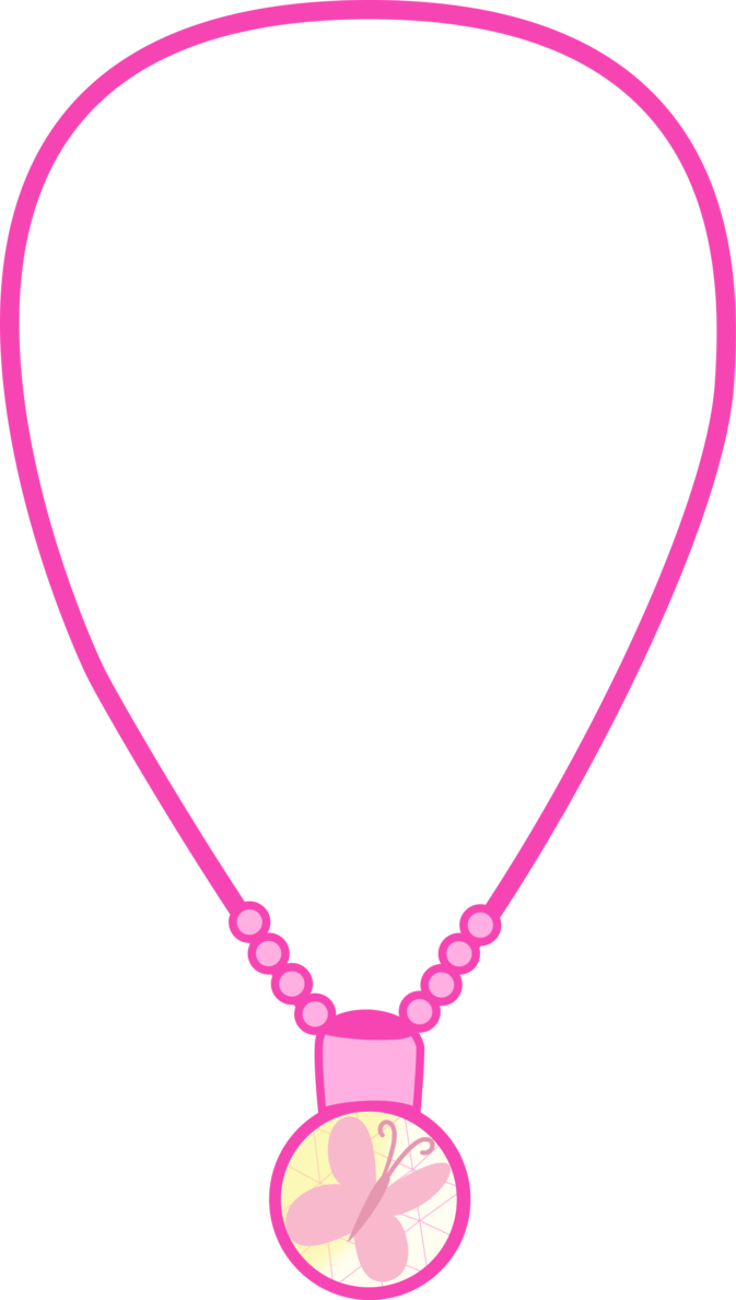 Necklace Clipart Swag - Fluttershy My Little Pony Equestria Girls Necklace (673x1188)