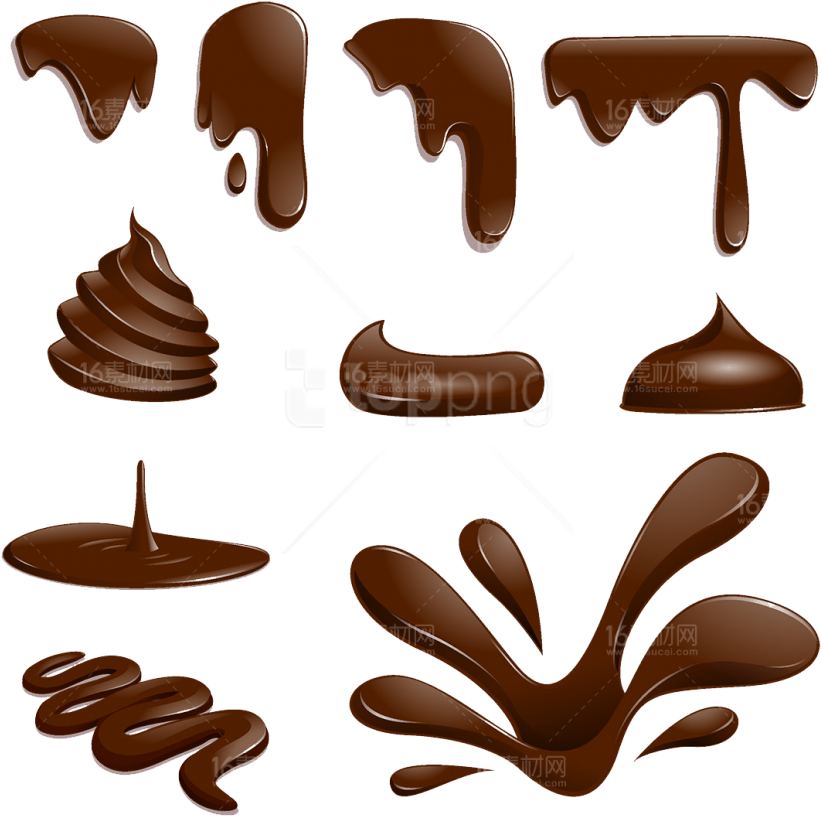 Free Png Chocolate Png Images Transparent - Chocolate Ice Cream Drip (850x836)