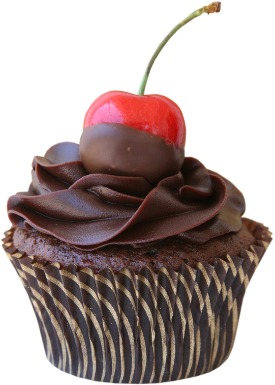 Cupcake Sweets Food Clip Art Tube Graphic Png - Cupcake (541x756)