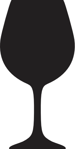Black Wine Glass Clipart (263x521)