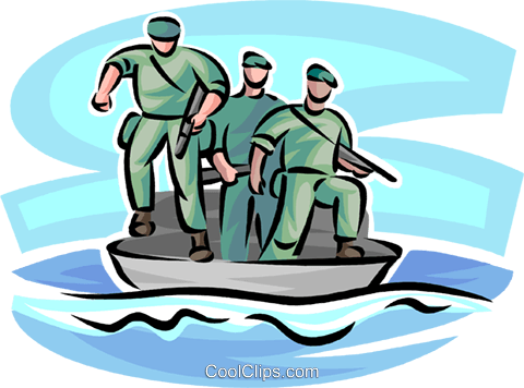 Marines Royalty Free Vector Clip Art Illustration - Illustration (480x356)