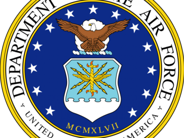 Air Force Clipart Marines - Logo Us Air Force (640x480)