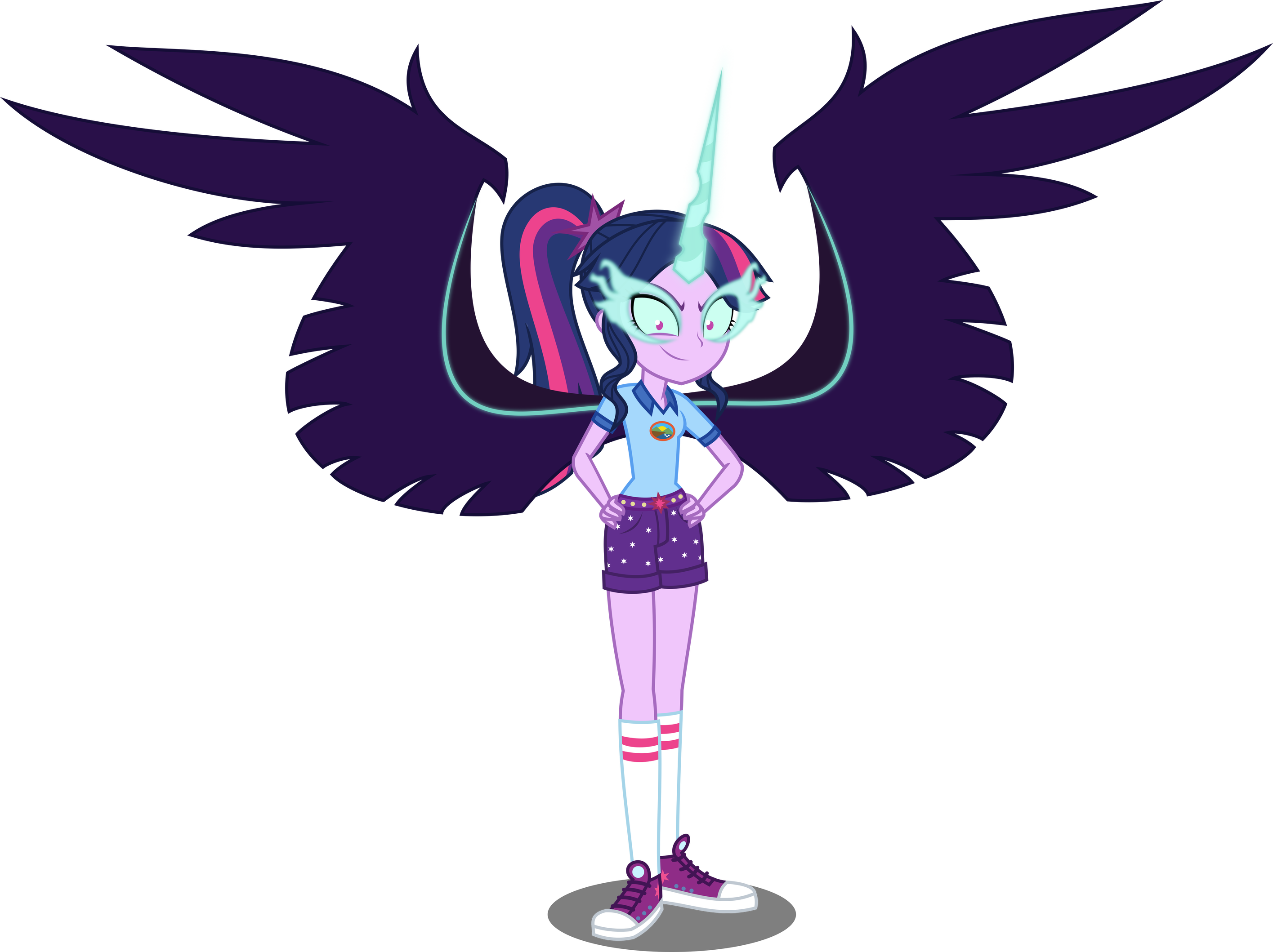 Twilights-students - Midnight Twilight Sparkle (2831x2118)