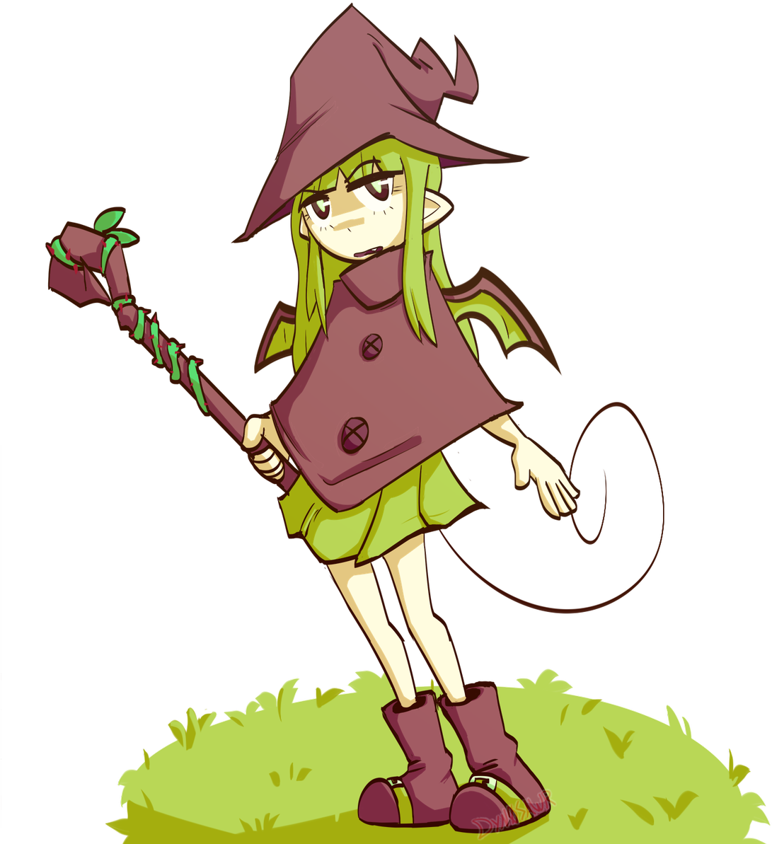 @grimmtroupe 's Fern I've Been Really Meanin To Draw - Cartoon (1200x1200)