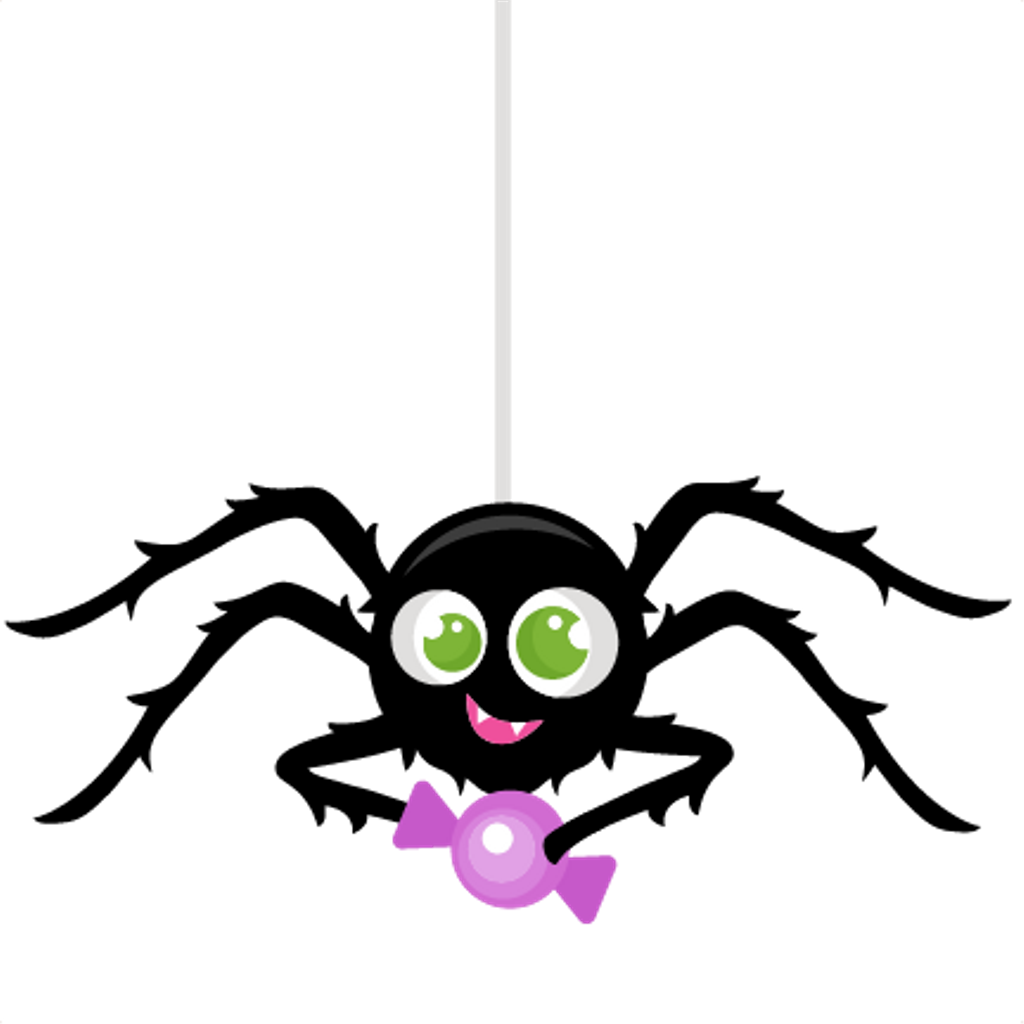 Cute Tumblr Ftestickers Ⓒ - Transparent Background Spider Clip Art (1024x1024)